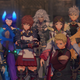 The party, and a couple of friends.